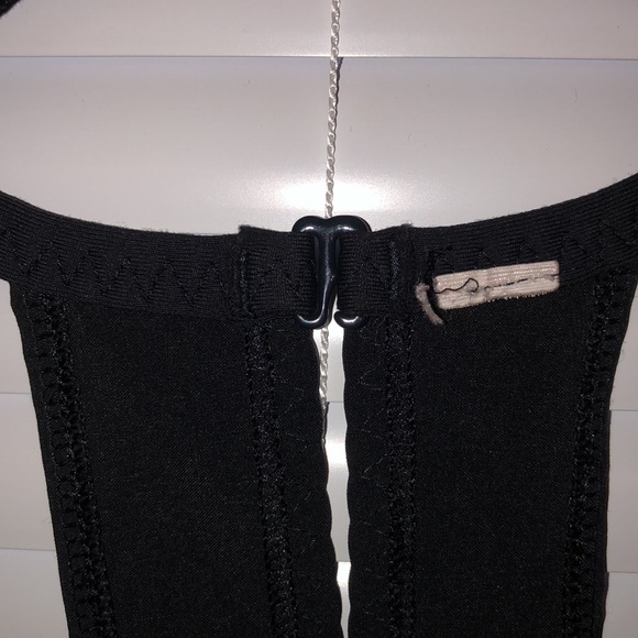 Black Lululemon Overlay Halter Top - Picture 6 of 11